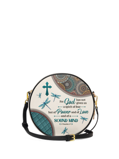 Poise - 2 Timothy 1:7 Circle Crossbody Bag