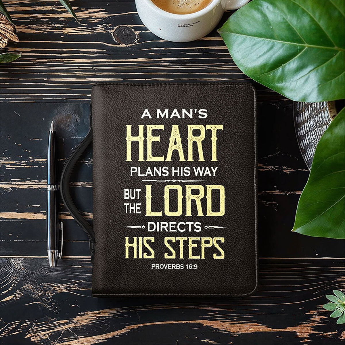 Guided - Proverbs 16:9 Bible Cover