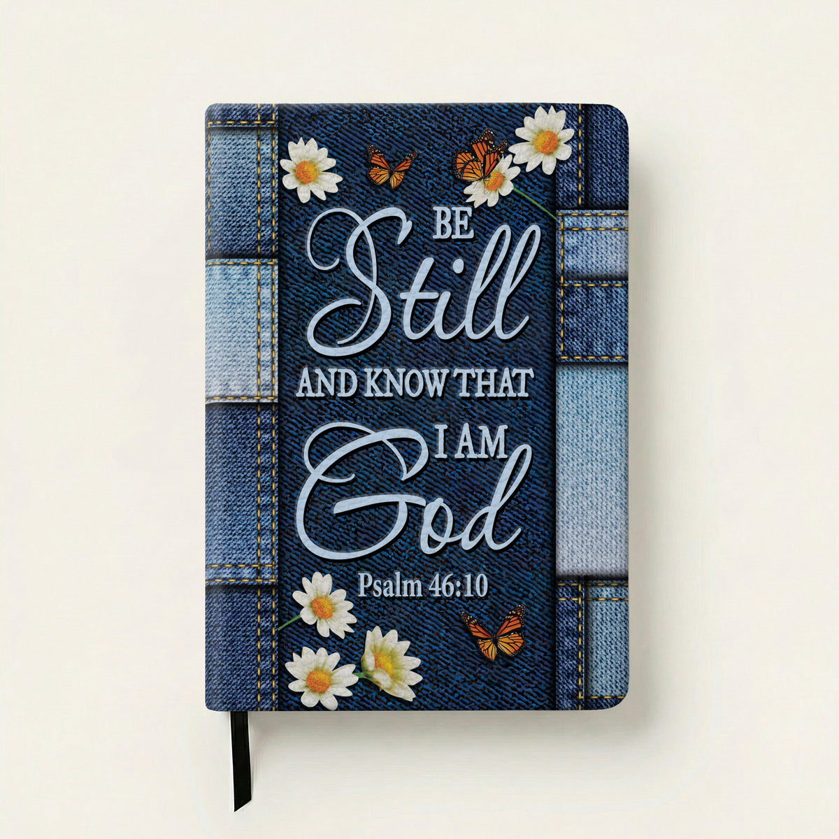 Reflect - Psalm 46:10 Leather Prayer Journal
