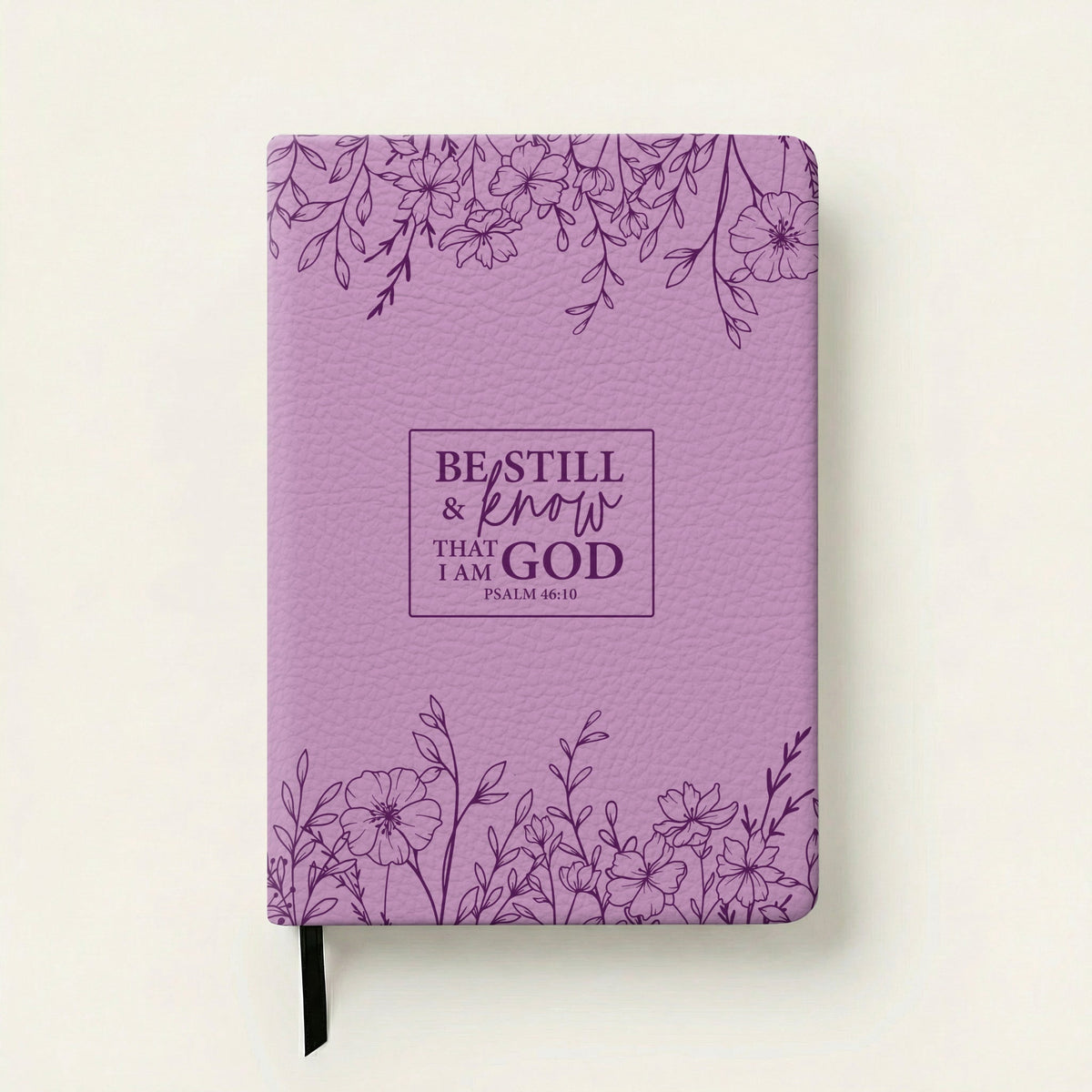 Still - Psalm 46:10 Leather Prayer Journal
