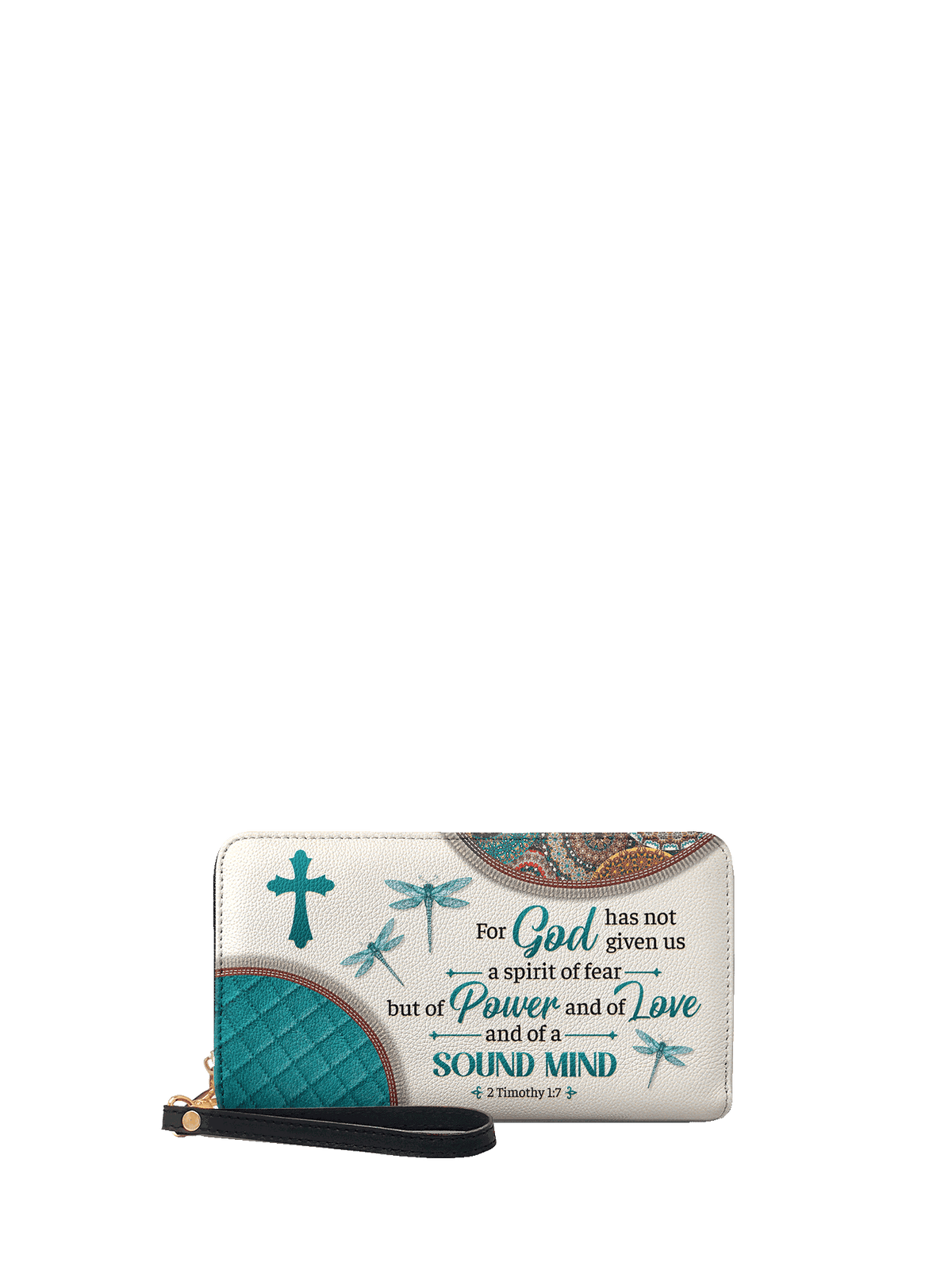 Poise - 2 Timothy 1:7 Leather Wallet Deal