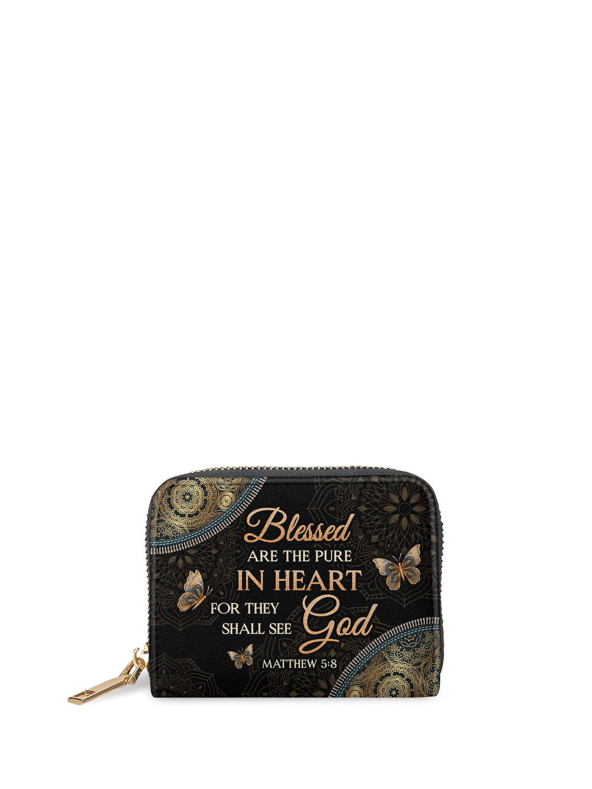 Pure - Matthew 5:8 Mini Wallet