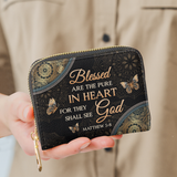 Pure - Matthew 5:8 Mini Wallet