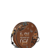 Stillness - Psalm 46:10 Circle Crossbody Bag Deal
