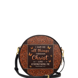 Believe - Philippians 4:13 Circle Crossbody Bag Deal