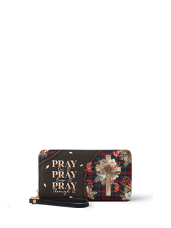 Pray Leather Wallet