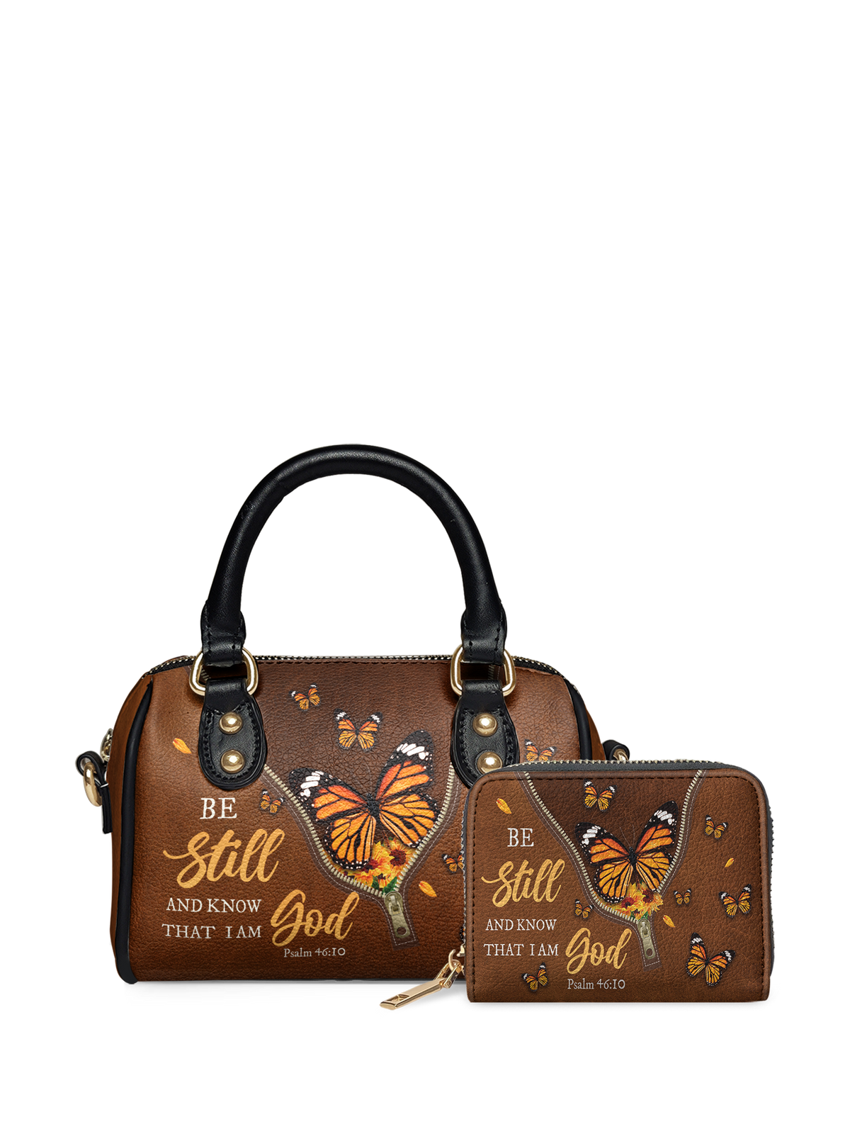 Serene - Psalm 46:10 Mini Satchel Deal