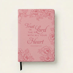 Assured - Proverbs 3:5 Leather Prayer Journal