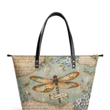 Hope Rising - Romans 15:13 Leather Tote Bag Preorder