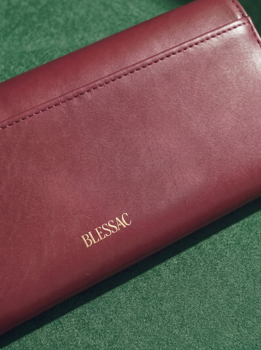 Undivided - Proverbs 3:5 Embossed Leather Wallet Pre-order
