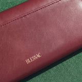 Undivided - Proverbs 3:5 Embossed Leather Wallet