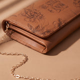 Tranquil - Psalm 46:10 Embossed Leather Wallet Pre-order