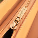 Lion of Judah - Joshua 1:9 Applique Leather Handbag