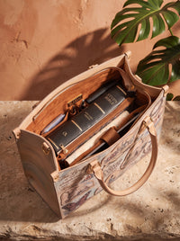 Every Promise - John 3:16 Applique Leather Handbag Pre-order