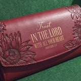 Undivided - Proverbs 3:5 Embossed Leather Wallet