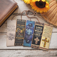 Wisdom Leather Bookmark Set