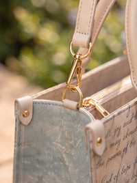 Hope Rising - Romans 15:13 Applique Leather Handbag Pre-order