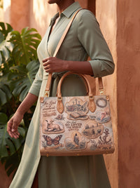 Every Promise - John 3:16 Applique Leather Handbag Pre-order