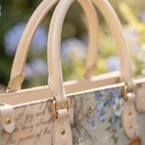 Hope Rising - Romans 15:13 Applique Leather Handbag