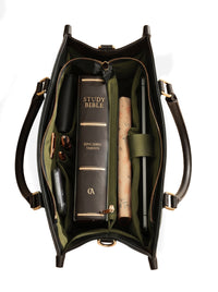 Shepherd - Psalm 23:1 Deluxe Leather Handbag Pre-order