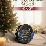 "Anchor" - Romans 8:31 Circle Crossbody Bag