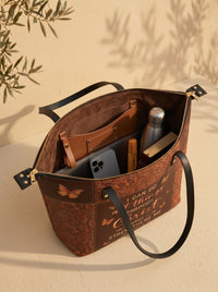 Believe - Philippians 4:13 Leather Tote Bag Deal