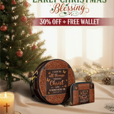 Believe - Philippians 4:13 Circle Crossbody Bag Deal