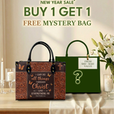 "Believe" - Philippians 4:13 Leather Handbag New Deal
