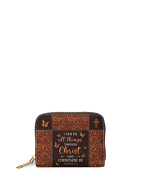 Believe - Philippians 4:13 Mini Wallet