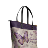 Beloved - Isaiah 43:1 Leather Tote Bag Pre-order