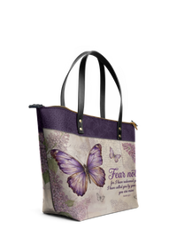Beloved - Isaiah 43:1 Leather Tote Bag Pre-order