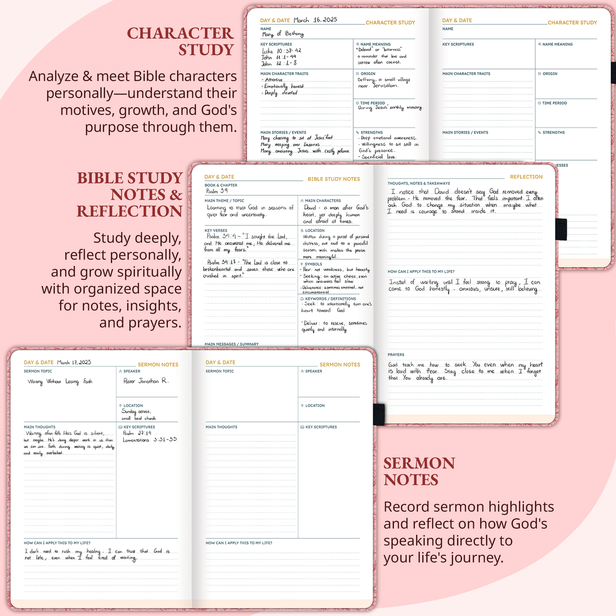 Devoted - Psalm 46:10 Bible Study Journal
