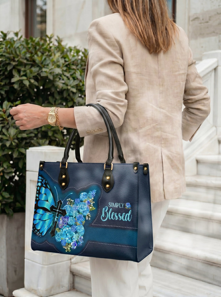 Blessed Leather Handbag