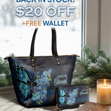 Blessed Leather Tote Bag Deal