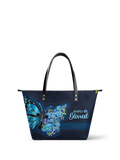 Blessed Leather Tote Bag