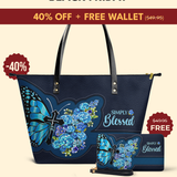 Blessed Leather Tote Bag Deal