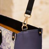 May The Lord Bless You And Protect You Leather Handbag