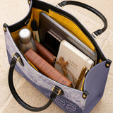 May The Lord Bless You And Protect You Leather Handbag