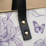 May The Lord Bless You And Protect You Leather Tote Bag
