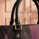 Courage - Joshua 1:9 Leather Handbag