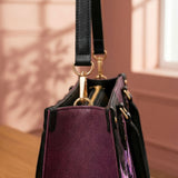 Courage - Joshua 1:9 Leather Handbag