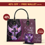 Courage - Joshua 1:9 Leather Handbag Deal