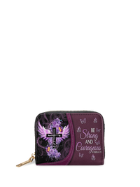 Courage - Joshua 1:9 Mini Wallet