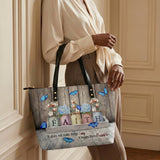 Faith Leather Tote Bag