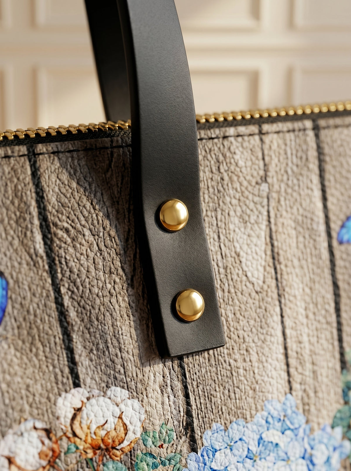Faith Leather Tote Bag