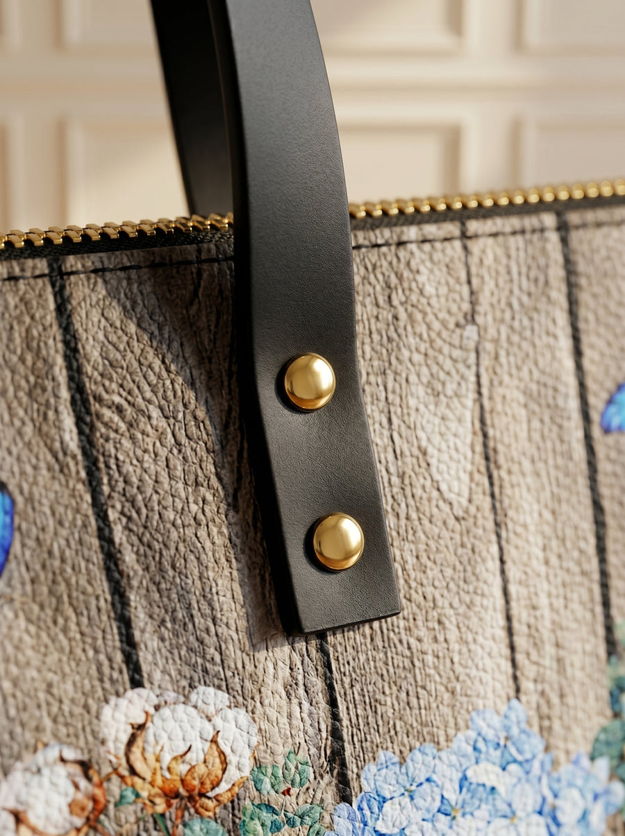 Faith Leather Tote Bag