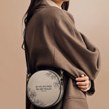 "Complete" - Isaiah 53:5 Circle Crossbody Bag