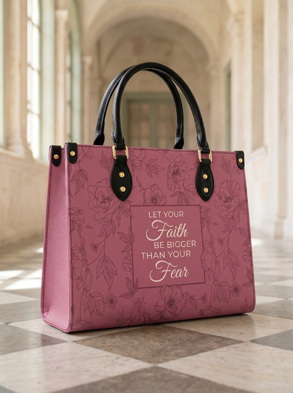 Flourish Leather Handbag Deal