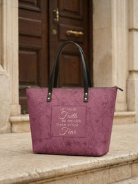 Flourish Leather Tote Bag