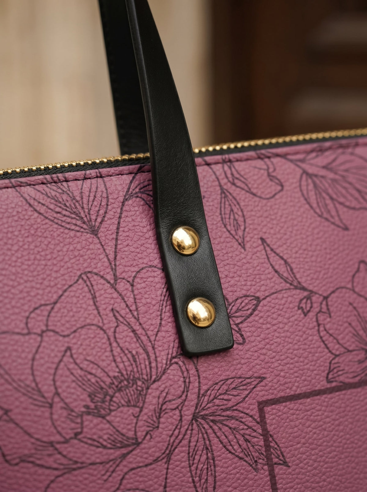 Flourish Leather Tote Bag Deal
